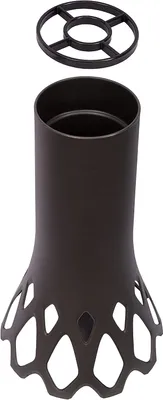 Produktbild von Plastia | Pflanzkübel Roseta - 1L - Silber - Wetterfest - Elegantes Design