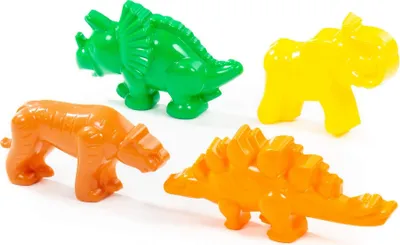 Produktbild von Polesie 36568 Gießformen 4 Stück (Tiger, Mammut, Dinosaurier)