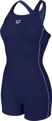 Produktbild von arena Finding Badeanzug Damen langes Bein, Farbe:Blau, Größe:38