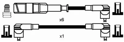 Produktbild von Ngk Zündleitungssatz  0954