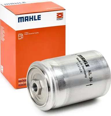 Produktbild von Kraftstofffilter MAHLE KL 36 für VW PASSAT Variant (3B6) Leitungsfilter