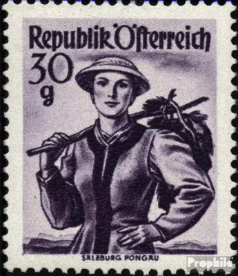 Produktbild von Briefmarken Österreich 1948 Mi 900 postfrisch Trachtenserie