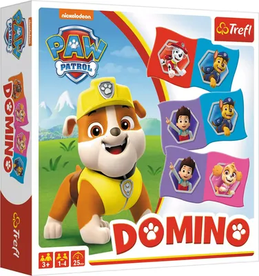 Zdjęcie produktu dla Trefl TREFL PAW PATROL Board game Domino