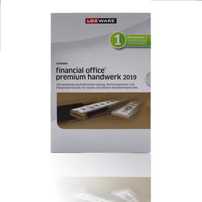 Produktbild von Lexware financial office premium handwerk 2019, Finanzielle Analyse, 1 Lizenz(en)