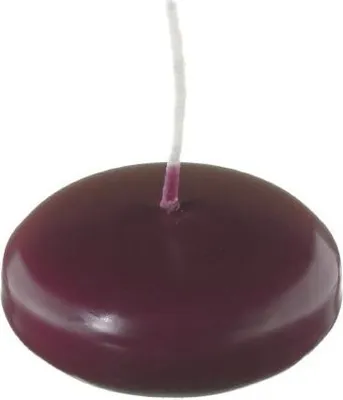 Produktbild von Schwimmkerzen Bordeaux 26 x Ø 42 mm, 40 Stück