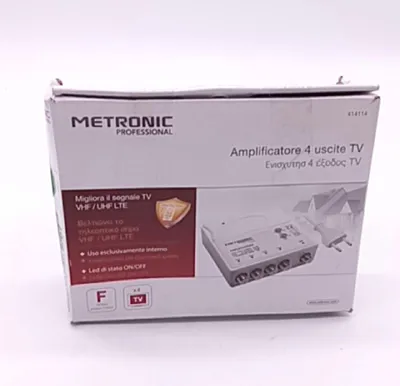 Produktbild von Metronic TV Verstärker VhfUhf TV Verstärker digitales terrestrisches Fernsehen LTE Filter söllner