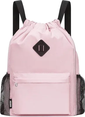 Immagine prodotto di Borsa sportiva con tracolla, borsa porta scarpe, zaino impermeabile per donna e uomo, rosa