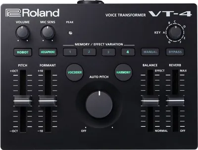 Zdjęcie produktu dla Roland VT-4 Transformator głosu Efekty wokalne Vocoder Efekt pogłosu Nowy