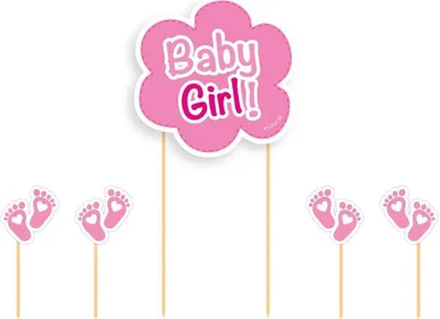 Produktbild von Rosa Muffinstecker Baby Girl