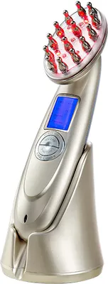 Produktbild von Massagegerät Kamm, Laser Rotlicht Haarwuchskamm Kopfhautmassagegerät