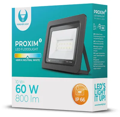 Productafbeelding van LED-schijnwerper Proxim II 10W | 4500K | IP66, Forever Light