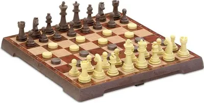 Produktbild von Schach- und Damenspiel Cayro Magnetisch aus Kunststoff