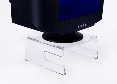 Produktbild von NewStar NS-MONITOR50 Monitorständer - 50 kg Belastbarkeit - CRT-Monitor, Flachbildschirme - Transparent