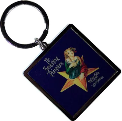 Obrázok produktu pre The Smashing Pumpkins - prívesok na kľúče "Mellon Collie" RO12349 (jedna veľkosť) (čierna/modrá/žltá)