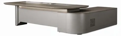 Produktbild von Modernes Büro-Set: Chefschreibtisch und Büroschrank im Design