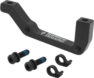 Image de Adaptateur de disque Shimano IS/PM - arrière, 180mm, noir