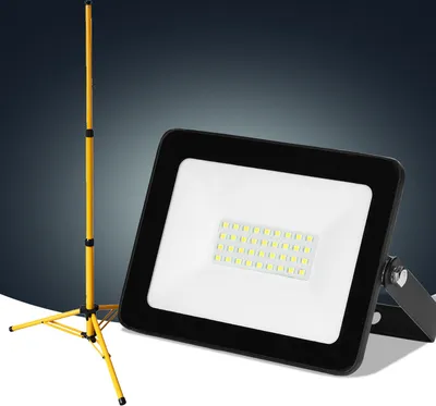Immagine prodotto di Jopassy 30W LED proiettore da costruzione Proiettore a treppiede Proiettore da esterno Luce da lavoro Proiettore da costruzione IP66 Impermeabile Bianco freddo