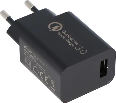 Produktbild von Ultra schnelles laden, USB-Netzteil QC3.0 5V 3A, 9V 2A und 12V 1,5A DBS15Q Quick Charge 18W