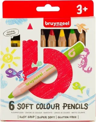 Immagine prodotto di Bruynzeel Set di matite per bambini 6 pezzi