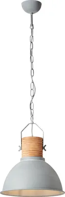 Produktbild von BRILLIANT Pendelleuchte 39cm Frieda grau IP20 E27 60 Watt dimmbar g. f. Normallampe