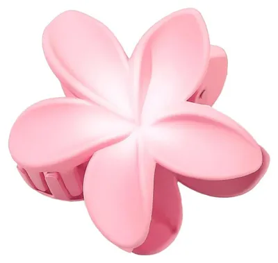 Produktbild von Set mit 2 Blumen-Haarspangen für Damen, in Rosa