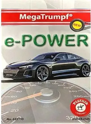 Produktbild von Kartenspiel „Quartet E-Power“ von Piatnik für 2–4 Spieler