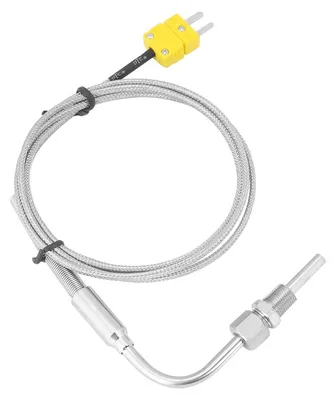 EGT Thermokoppel K Type 1/8" NPT Sonde, Edelstahl, 0-1250 °C