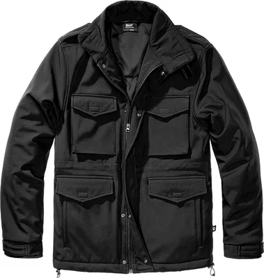 Productafbeelding van Herren softshell jas BRANDIT 3208, zwart, maat: XXXL, AI-gegenereerde afbeelding