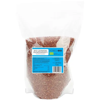 Obrázok produktu pre ČERVENÁ CELOZRNNÁ RYŽA, 5 kg - HORECA PLANÉTA)
