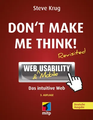 Produktbild von Don't make me think!