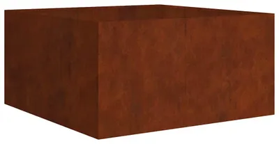 Produktbild von vidaXL Pflanzkübel 80x80x40 cm Cortenstahl
