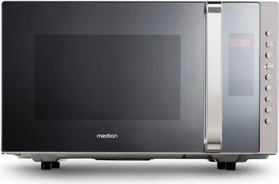 Immagine prodotto di Forno a microonde combinato MEDION MD17495, 23 L, microonde 800 W, grill 1200 W, indipendente, argento
