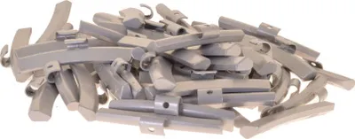 Produktbild von 50 x Auswuchtgewichte 45g für Alu-Felgen, Zink (ZN)