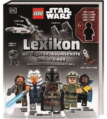 Zdjęcie produktu dla LEGO® Star Wars(TM) Lexikon der Figuren, Raumschiffe und Droiden