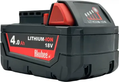 Produktbild von Akku 18V 4,0Ah kompatibel mit Milwaukee M18  Akubee