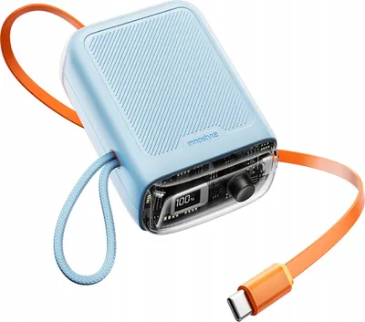 Immagine prodotto di Innostyle Mini Powerbank 10000Mah 2X Usb-C tipo C 33W Cavo Usb-C espandibile