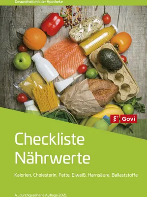 Produktbild von Checkliste Nährwerte