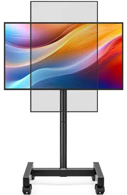 Zdjęcie produktu dla Solidchoice - Uniwersalny stojak TV Hemudu - Regulowany stojak na telewizor
