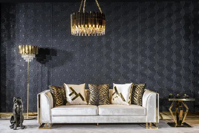Produktbild von Sofa 3 Sitz Sofas Sitz Design Couch Dreisitzer Luxus Möbel Stil Modern