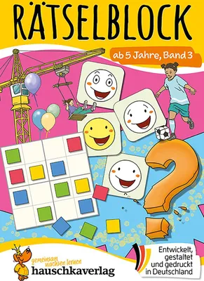 Produktbild von Rätselblock ab 5 Jahre - Band 3