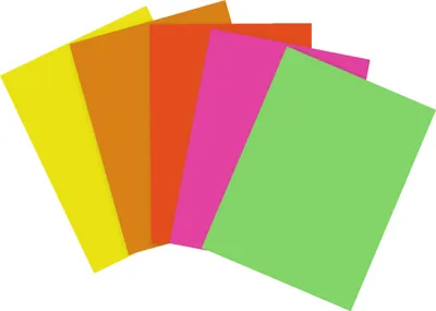 Produktbild von Clairefontaine Plakatpapier A4 neon sgoldt 100Bg - Sortierung 93921C