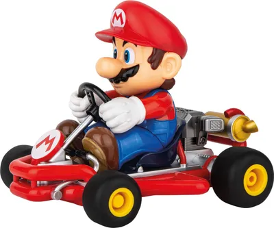 Image de Carrera 2,4GHz Mario Kart(TM) Pipe Kart, Mario 1:18