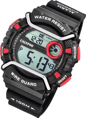 Produktbild von Calypso Herren Uhr Digital K5764/6 Kunststoff PolyurethanArmbanduhr schwarz UK5764/6