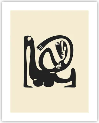 Produktbild von Poster - Poster ohne Rahmen - Surreal Charakter Kontrast - 40x50 cm - Wand Bild - Wanddeko - Wandbilder - Kunstposter - Wandposter - Bilder - Kunstdruck - Wanddekoration - Wandbild - P2XPA40x50-4615