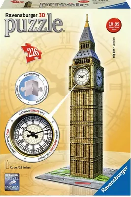 Produktbild von Big Ben mit Uhr Ravensburger 12586