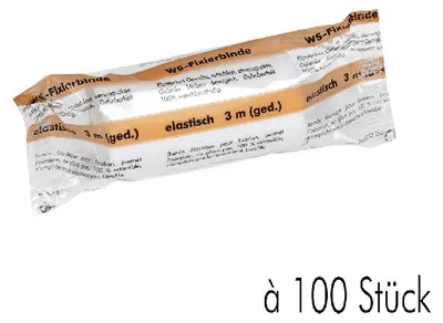 Produktbild von Übungsbinde 3 m x 6 cm à 100 Stück | Packung (100 Stück)