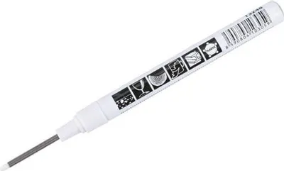 Obrázek produktu pro FESTA značkovač do hlubokých otvorů permanentní, 3mm/30mm, bílý, 13248