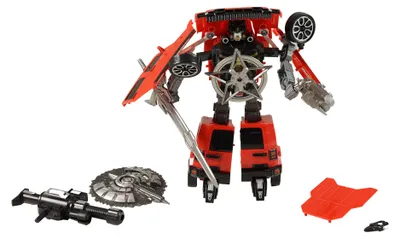 Image de Transformation de la voiture rouge