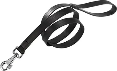 Image de Laisse pour chien en nylon 10 mm x 120 cm noir