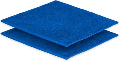 Produktbild von 2x Seiftuch Frottier 500 g/m²  30 x30 cm Royalblau